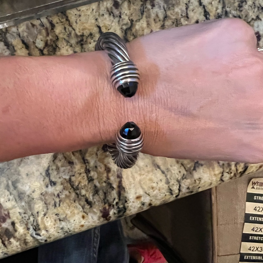 David Yurman cable bracelet.